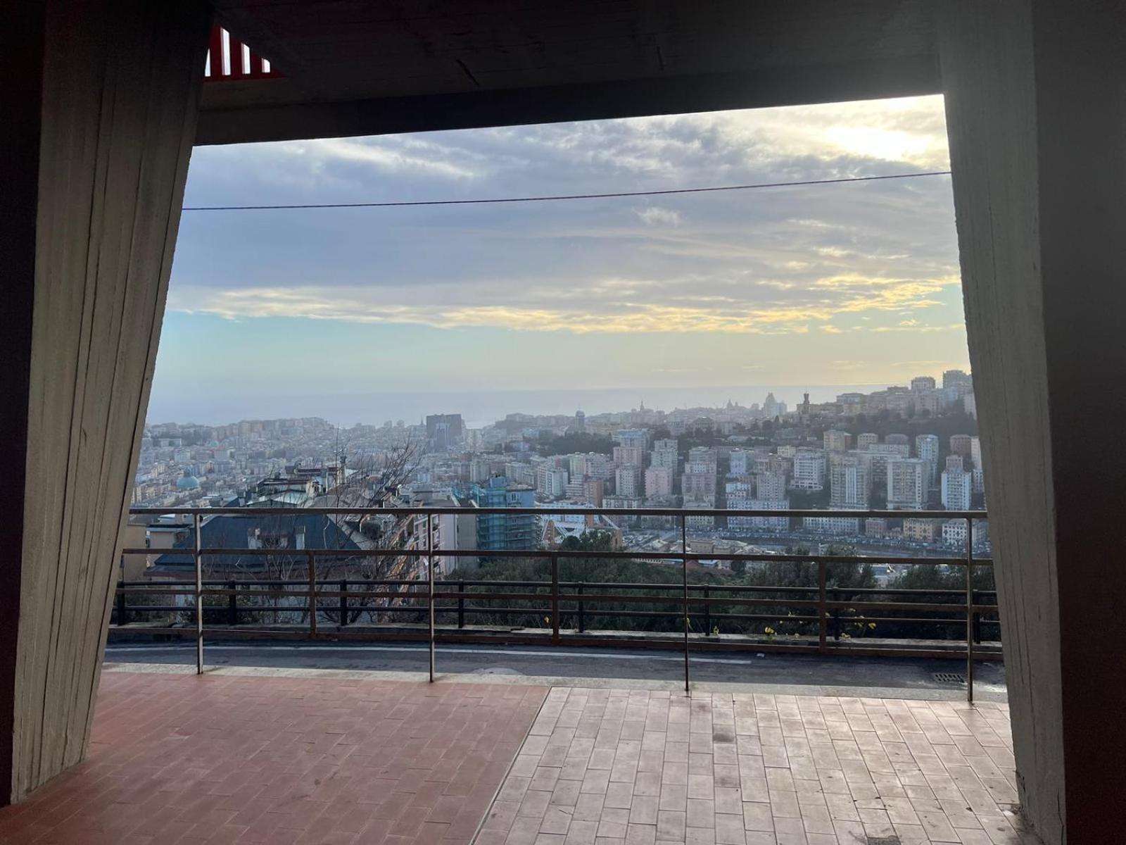 제노바 Sophia House - Free Parking And Sea View 아파트 외부 사진